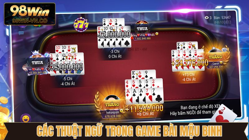 Các thuật ngữ cần biết khi tham gia binh xập xám
